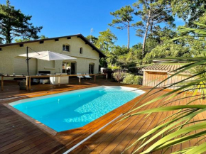 Ferienhaus mit beheiztem Pool in Claouey